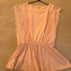 Pink River Island Size 8 Top