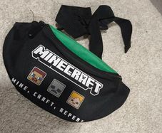 Minecraft Kids Bum Bag Crossbody Belt Bag