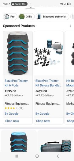 Blaze pod set