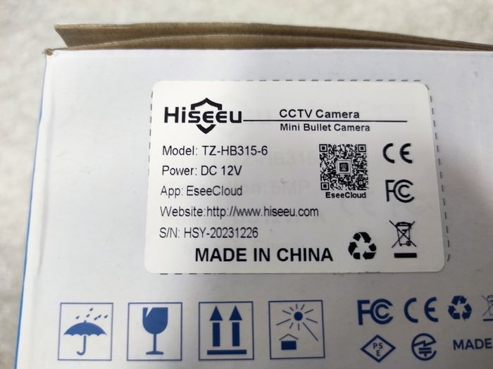 3x Brand New Hiseeu HD Mini Bullet CCTV Cameras