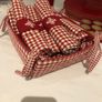 red dinnerware full kitchen set Image 2