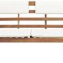 _Garden Bench 2-in-1 with Padding 190 cm Solid Acacia Wood Image 4