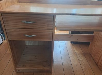 pine desk