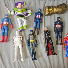 Superheros, buzz lightyear avengers toys