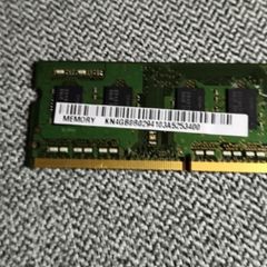 4GB Samsung PC3L-12800S DDR3L SODIMM memory module.