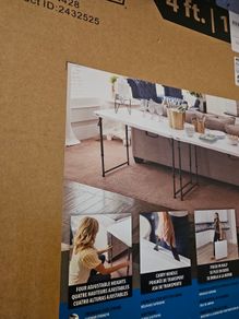4Ft Foldable Table