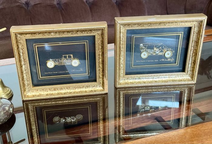 Vintage Ken Broadbent Horological Montage works from the 1980s