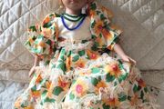 Alberon Collection African Dressed Black Porcelain doll Yasmin
