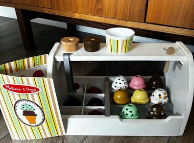 Toy ice cream stand