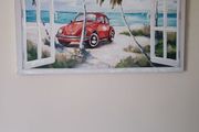 VW beetle car painting