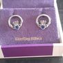 ladies silver earrings Image 7