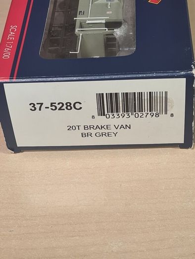 BACHMANN 20T brake van model train carraige 37-528C scale  1:76/00 BRAND NEW BOXED