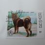 Set of Laos Stamps featuring Dogs Image 8