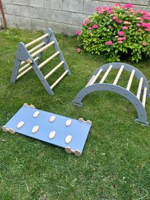 Wooden Climbing Set