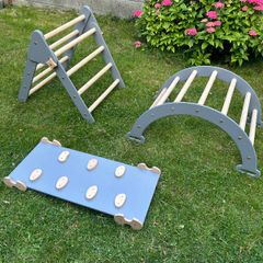 Wooden Climbing Set