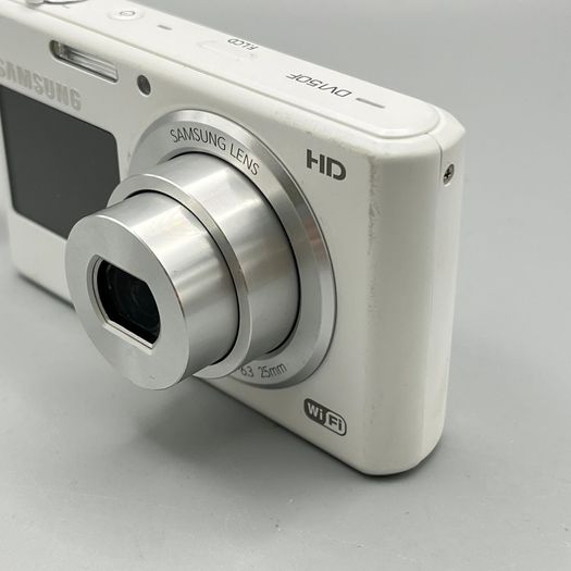 Samsung DV150F 16.2MP Digital Camera W/ Dual Screen - Full Kit -White - 32GB SD