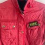 Ladies red Barber jacket sixe 10 Image 5