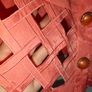 Vintage 80s 90s coral Andrea Gayle blouse size small Postage included Image 6