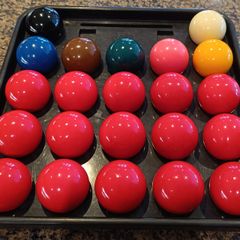 snooker balls