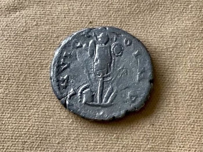 Ancient Rome Silver Denarius Emperor Septimus Severus 194 AD