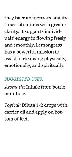 Essential Oil - Lemongrass 2ml
