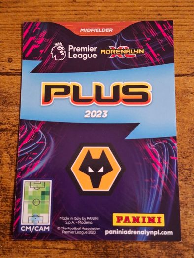Panini Adrenalyn XL Plus Premier League 2023 Matheus Nunes, Wolves, #361 - free standard postage