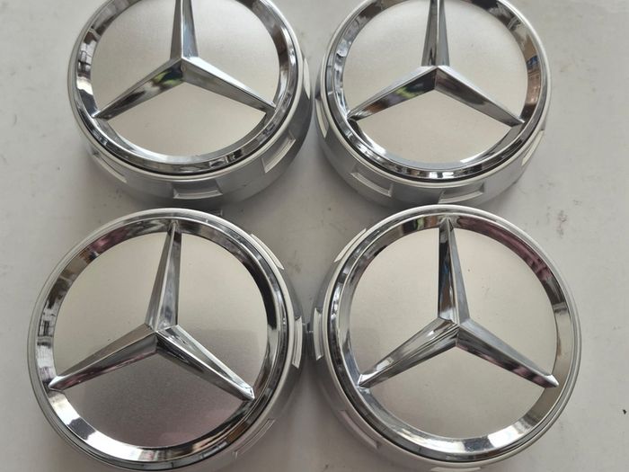 Fat type Mercedes Caps. 75mm - FREE POST