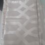 As new Double duvet cover and pillow cases .Taupe /Beigh colour  with  cream /silver  pattern ..Satiny material on the front and cotton on the back .Also double beigh sheet and pillow cases .Only used on a spare bed and washes great dont need to iron  it  Image 2