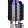 Car Exhaust Tip, carbon Fiber, Blued, 56-59mm Image 6