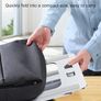 Laptop Stand, Ergonomic Foldable Computer Stand with Adjustable Height, Ventilated Aluminium Alloy Laptop Riser Desktop Book Stands Compatible with MacBook Air Pro Image 4