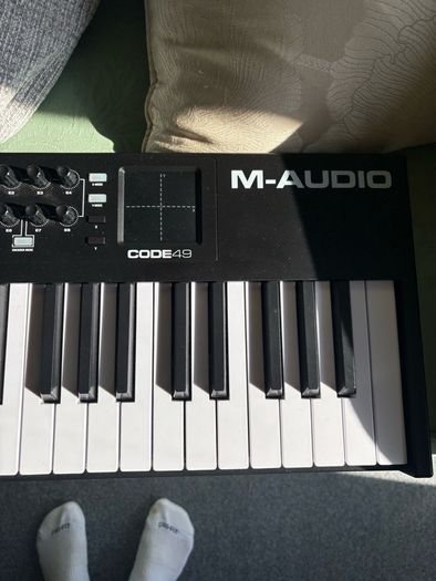 Code 49 M-Audio MIDI keyboard
