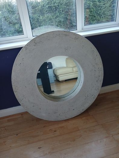 Bespoke console table and mirror