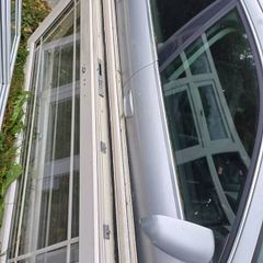 PVC French doors- Cream Colour