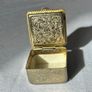Vintage Italian Micro Mosaic Trinket Box - Murano Glass Yellow Flowers - 1960s Image 3