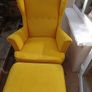 Chair and footstool Image 2