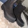 Tommy Jeans Black Chelsea Boots Size 39/6 Chunky Platform Image 6