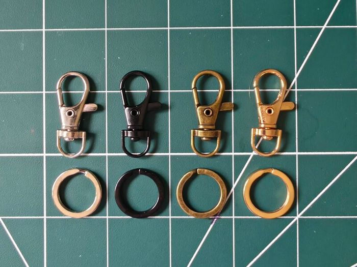 Metal Keyring Keepsake