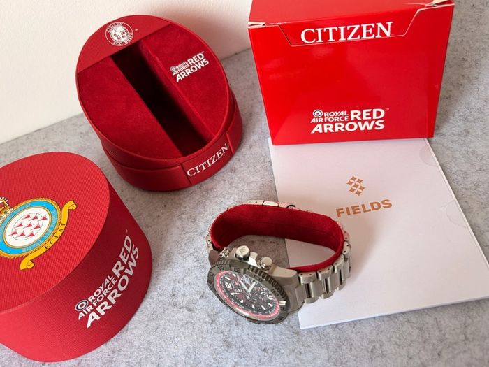 Citizen Red Arrows Navihawk AT8226-59X Full Set