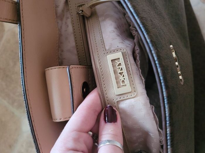 DKNY leather bag