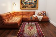 Superb Wool Beautiful Colourful Persian Tribal Koliai hand knotted wool carpet rug.