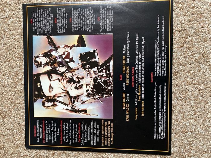 Diamond Head "Death and Progress" vinyl