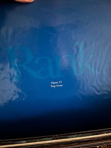 Rank1 Opus 17 Top gear 12" vinyl