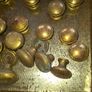 Old Copper Measure and Old lot of Brass Door or Drawer Knobs Selling altogether as 1 lot, Postage Available or Collection Image 7