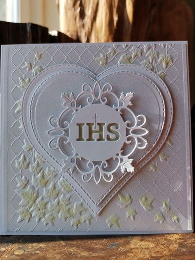 Handmade card - First Communion.