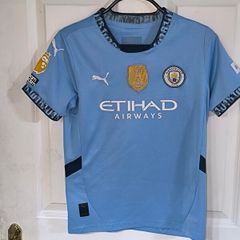 kids Manchester city haaland jersey size 10