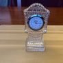 Galway Crystal small grandfather clock in perfect condition . Needs a battery Image 3