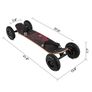 37 inch Mountain Board Mountainboarding Longboard Skateboard Skateboarding Kiteboarding 7.8 inch Wheels for Teens & Adults Image 2