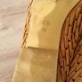 Zara Woven Split Leather Flat Loafers with Tassels Image 3