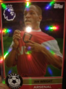 Ian Wright Topps Trading Card Arsenal