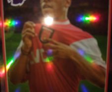 Ian Wright Topps Trading Card Arsenal